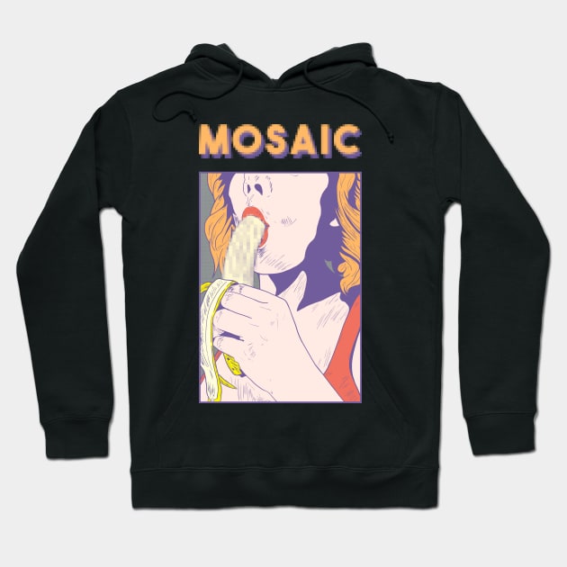 Mosaic Hoodie by nurrablake